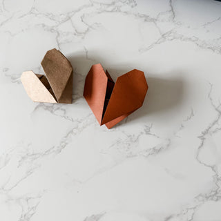 Sustainable Valentine's Day: DIY Origami Hearts Craft (with a secret surprise!)