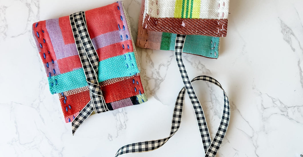 Patchwork Mending Mindful Mending Patchwork Kit - Make your own Sewing + Mending Booklet ...