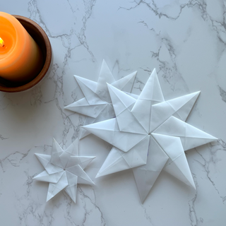 How to Make Solstice Stars (Waldorf Paper Stars)