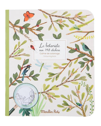 Garden Coloring Book & Stickers