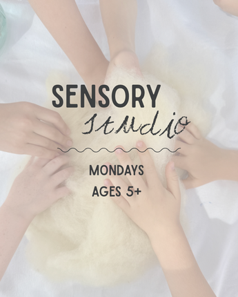 Mondays Sensory Studio Class for Ages 5+