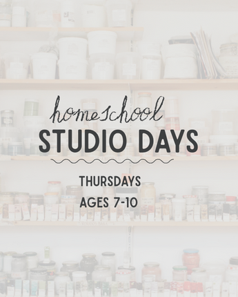 NEW Homeschool Learning Studio Days for Ages 7-10