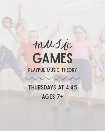 Thursday Music Games for ages 7+