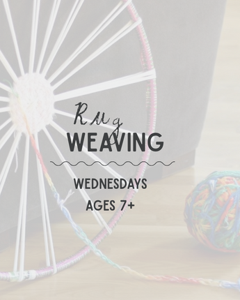 Wednesdays Weaving for Ages 7+